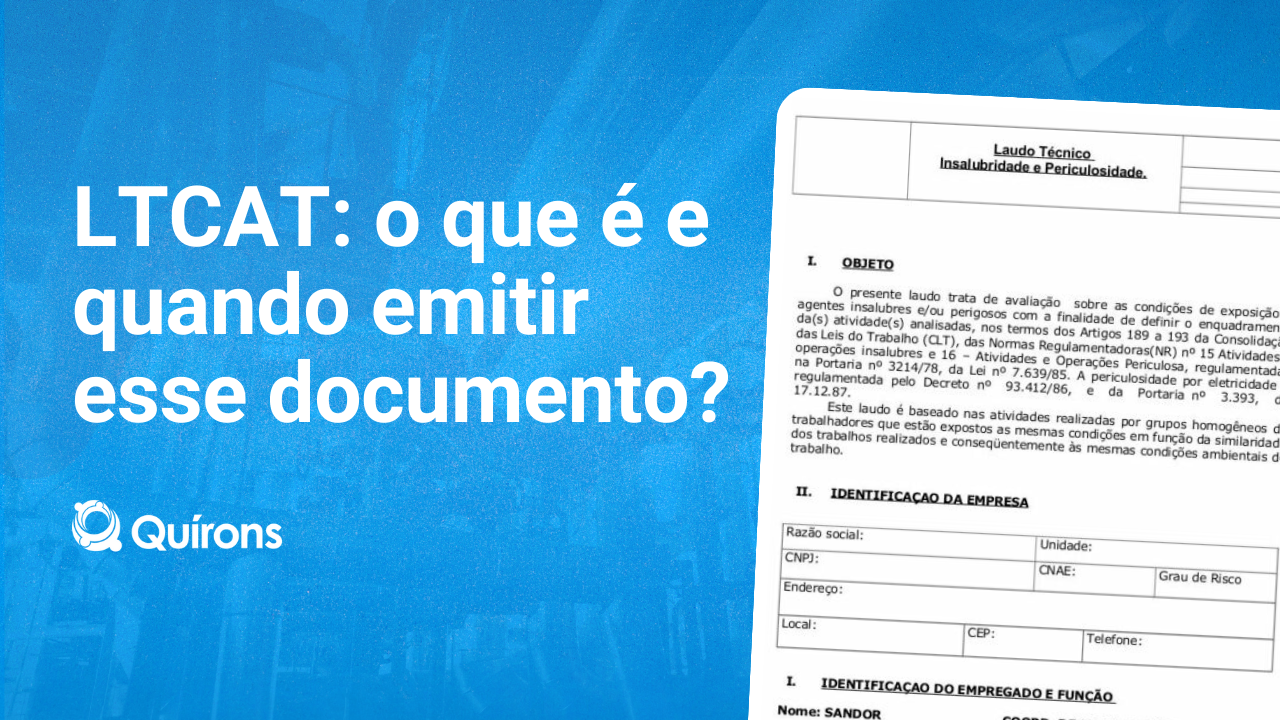 Ltcat O Que E Quando Emitir Esse Documento