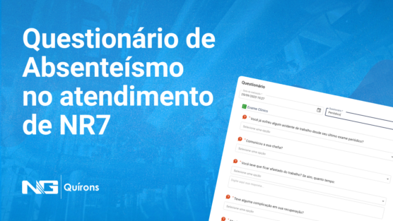 Questionário de Absenteísmo no atendimento de NR7